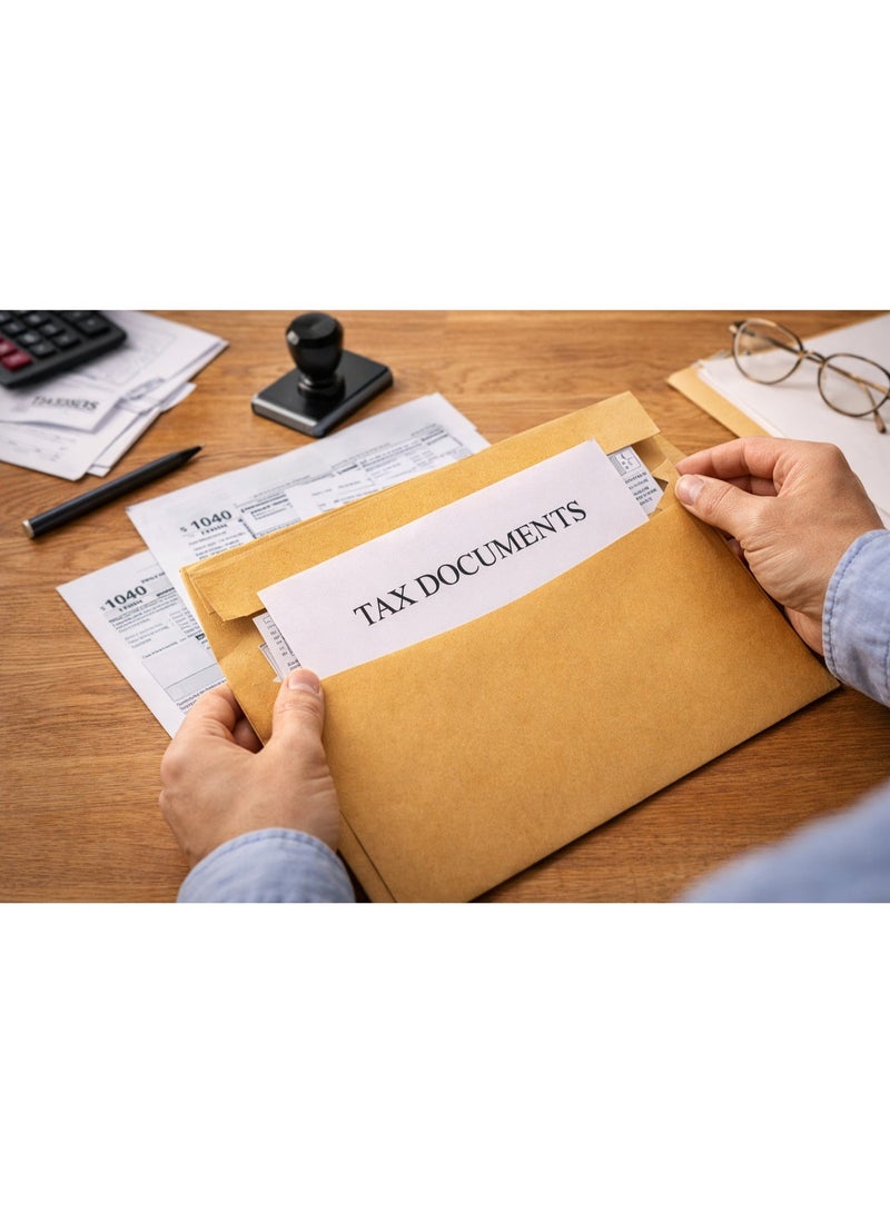 ROCO Manila Envelopes 10×7 Inch Pack of 25 | Brown Kraft Paper Envelopes for Mailing, Documents, Office & School Use - Image 2